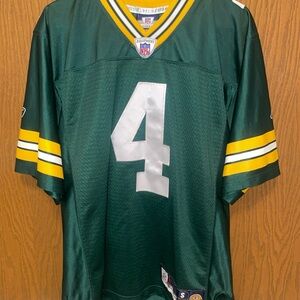 Reebok NFL Green Bay Packers Brett Favre Football Jersey